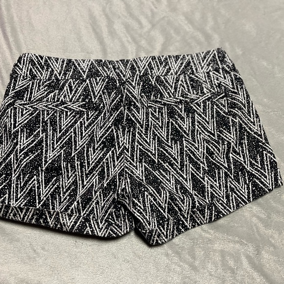 American Eagle Outfitters ~ Shorts ~ Size 6 ~ Women’s ~ Shorts ~ Black & White - Picture 2 of 16